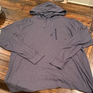 Duck Camp Men's Charcoal Hooded long sleeve T-shirt. XL. Excellent condition!